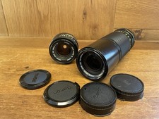 *2 Conjunto de lentes: quase perfeito* Canon New FD NFD 50mm F/1.8 & Zoom 100-200mm F/5.6 /JPN comprar usado  Enviando para Brazil
