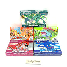 Nintendo Gameboy Advance Pokemon Rubi Safira Esmeralda Vermelho Verde conjunto Japão GBA comprar usado  Enviando para Brazil