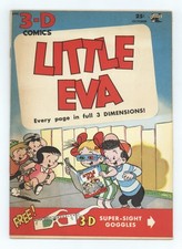 Usado, Quadrinhos Little Eva 3-D 1W FN- 5.5 1953 comprar usado  Enviando para Brazil