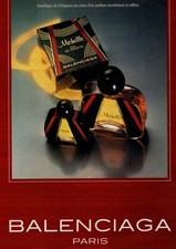 Publicité papier parfum. d'occasion  Douarnenez