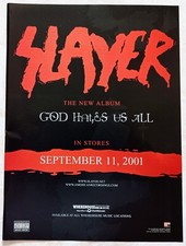 Slayer god hates for sale  Satellite Beach