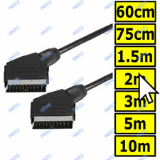 Scart lead fully for sale  COLNE