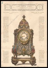 Orologio cartel stampa usato  Lucca
