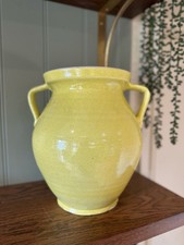Vintage yellow glazed for sale  WOODHALL SPA
