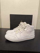 Nike Air Jordan’s 1 Médio Branco/branco novo 9.5 comprar usado  Enviando para Brazil