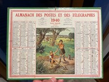 Almanach postes 1940 d'occasion  Clermont-en-Argonne