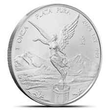 Moeda de prata 2024 Libertad 1 oz México BU .999 FINA Banco do México mexicano comprar usado  Enviando para Brazil