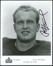 Paul hornung signed for sale  Manchester