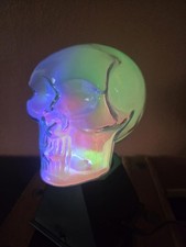 Lâmpada vintage Can You Imagine plasma caveira cabeça toque luz habilitada para áudio comprar usado  Enviando para Brazil