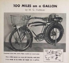 Motorized bike 1945 for sale  Diamond Point