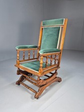 Edwardian mahogany rocking for sale  STOWMARKET