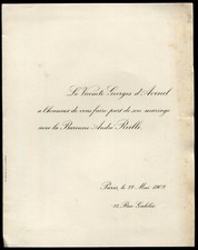 Faire part mariage d'occasion  Dijon