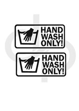 Hand wash decals for sale  GRIMSBY