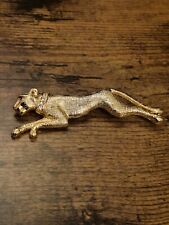 Gold panther jewelled for sale  UCKFIELD