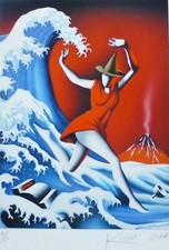 Mark kostabi sandy for sale  San Diego