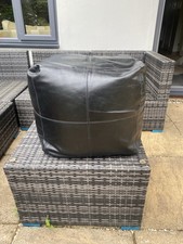 Black genuine leather for sale  HAVERHILL