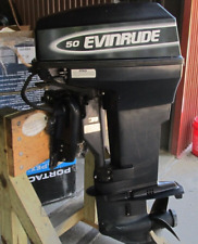 1998 50 50HP Evinrude 2 tempos motor de popa SPL 20" com acabamento elétrico e inclinação, usado comprar usado  Enviando para Brazil