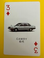 Cartão de jogo CAMRY primeira geração carro loja Corolla 5º aniversário Japão comprar usado  Enviando para Brazil