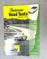 Autocar road tests for sale  LONDON
