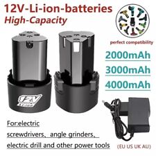 Bateria recarregável de íon de lítio 12V (2Ah-4Ah) para ferramentas elétricas sem fio, usado comprar usado  Enviando para Brazil