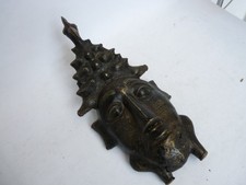 Masque africain bronze d'occasion  Seyssel
