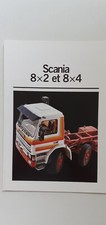 Scania: Allrad-LKW 8x2 / 8x4 (Falt-Prospekt); 09/1986, usado comprar usado  Enviando para Brazil