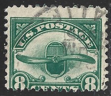 Estados Unidos, Scott #C4, Radiador e Hélice de Avião 8c, Usado comprar usado  Enviando para Brazil