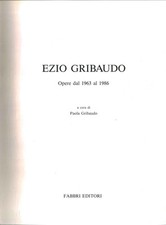 Ezio gribaudo. opere usato Ezio gribaudo. opere usato  Cambiago