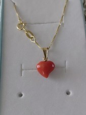 Collana ciondolo cuore usato  Italia