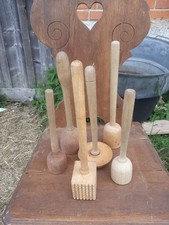 Kartoffel stampfer holz gebraucht kaufen  Kirchberg an der Jagst