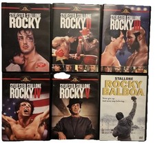 ROCKY 6-Film Collection (DVD Set) – Rocky I-V + Rocky Balboa Sylvester Stallon comprar usado  Enviando para Brazil