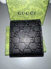 Gucci check wallet for sale  LOUGHBOROUGH