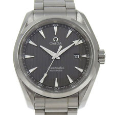 Usado, Relógios OMEGA Seamaster Aqua Terra 213.10.39.61.06.001 mostrador preto aço inoxidável... comprar usado  Enviando para Brazil