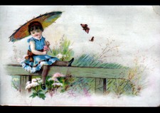 Paris image chromo d'occasion Paris image chromo d'occasion  Baugy