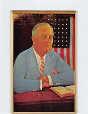 Postcard franklin roosevelt for sale  Almond