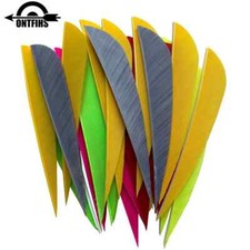 50 peças flechas parabólicas 4 polegadas flechas flechas penas RW LW, usado comprar usado  Enviando para Brazil
