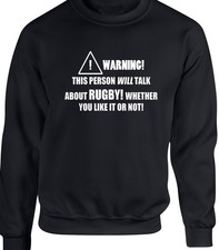 Rugby mens sweatshirt for sale  ENFIELD