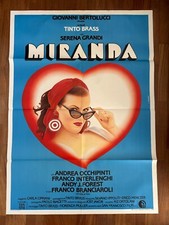 Manifesto poster miranda usato  San Lazzaro di Savena