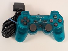 Controle Sony PlayStation 2 PS2 verde esmeralda transparente Dual Shock 2 SCPH-10010⬅️ comprar usado  Enviando para Brazil