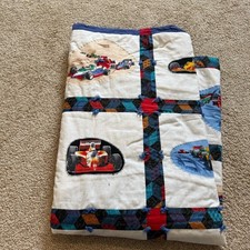 Handmade quilt racecars for sale  East Helena