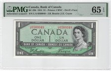 Canada dollar 1954 d'occasion  Mussy-sur-Seine