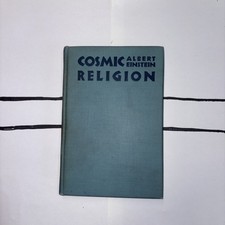 COSMIC RELIGION WITH OTHER OPINIONS  BY ALBERT EINSTEIN COVICI FRIEDE NY 1931 segunda mano  Embacar hacia Mexico