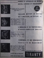 1954 tiranty camera d'occasion  Expédié en Belgium