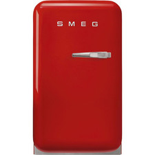 Smeg fridge red for sale  WIGSTON