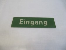 Glas signalschild eingang gebraucht kaufen  Berlin