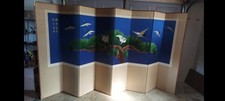 Vintage panel silk for sale  Bulls Gap