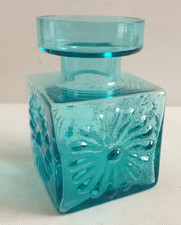 Dartington glass blue for sale  NOTTINGHAM