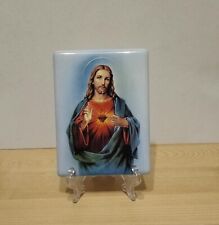 Fotoceramica sacro cuore usato  Roccaromana