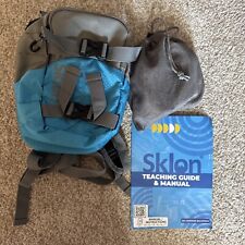 Usado, Mochila azul para treinamento de arnês de esqui e snowboard para crianças guia de ensino manual comprar usado  Enviando para Brazil
