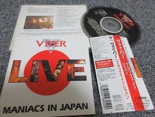 VIPER / maniacs in Japan /JAPAN LTD CD OBI comprar usado  Enviando para Brazil